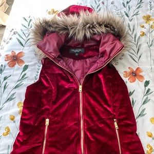 Christmas Red Velvet Vest!🎄🎅  Marc Jacobs NY ✨